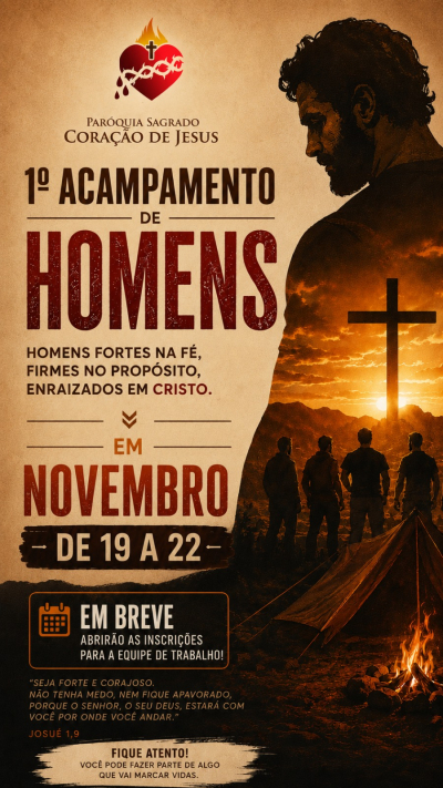 1º Acampamento de Homens